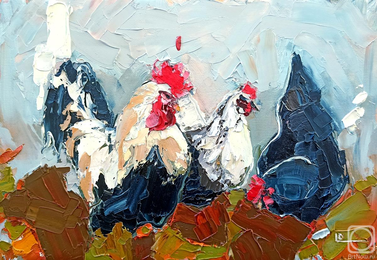 Lopushanskiy Dmitriy. Chickens
