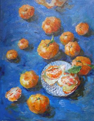 Tangerines (Blue Orange). Popova Ekaterina