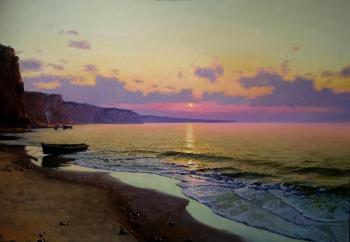 Azov in the evening (Evening Seascape). Fedorov Mihail