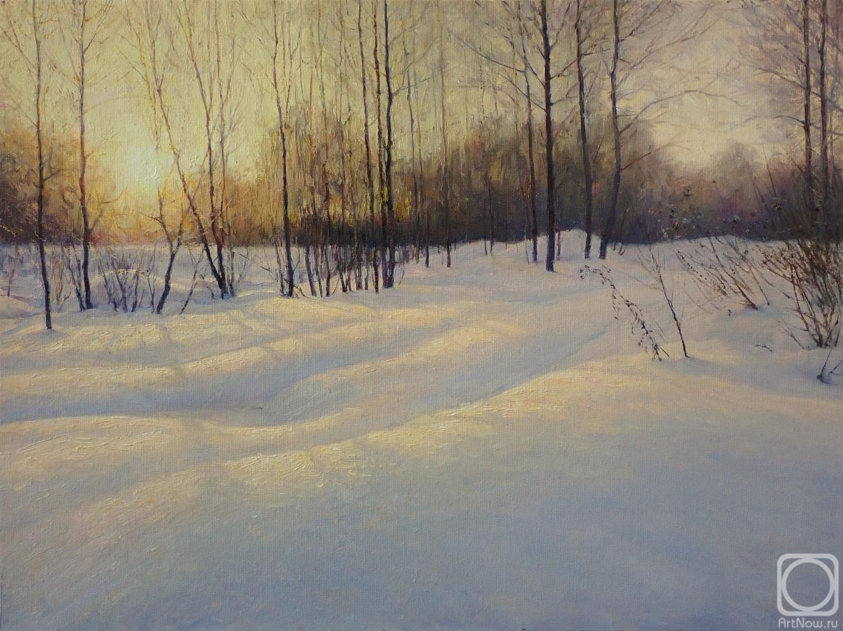 Lemehov Igor. Evening snowdrifts