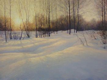 Evening snowdrifts. Lemehov Igor
