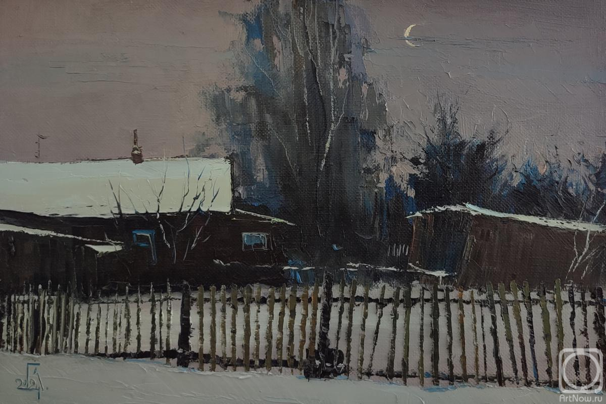 Golovchenko Alexey. At night in the village