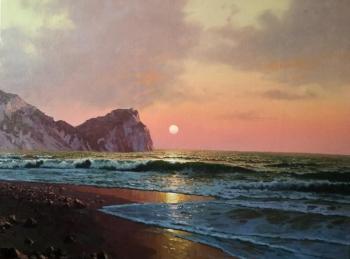 Cherry sunset (Painting Boat). Fedorov Mihail