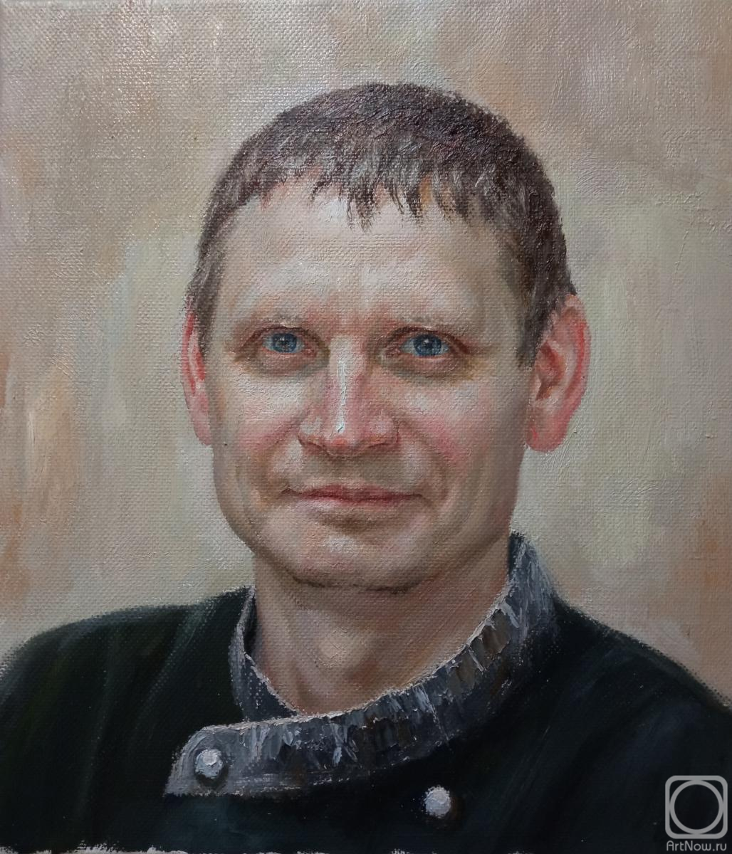 Shutkov Vasiliy. Male portrait