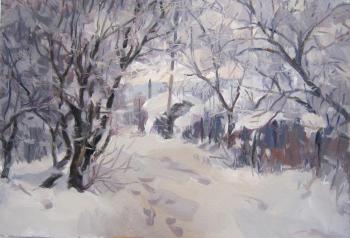 The first snow fell. Voronov Vladimir