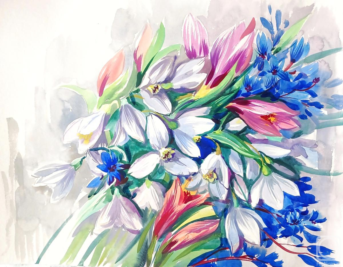 Mikhalskaya Katya. Flowers of spring