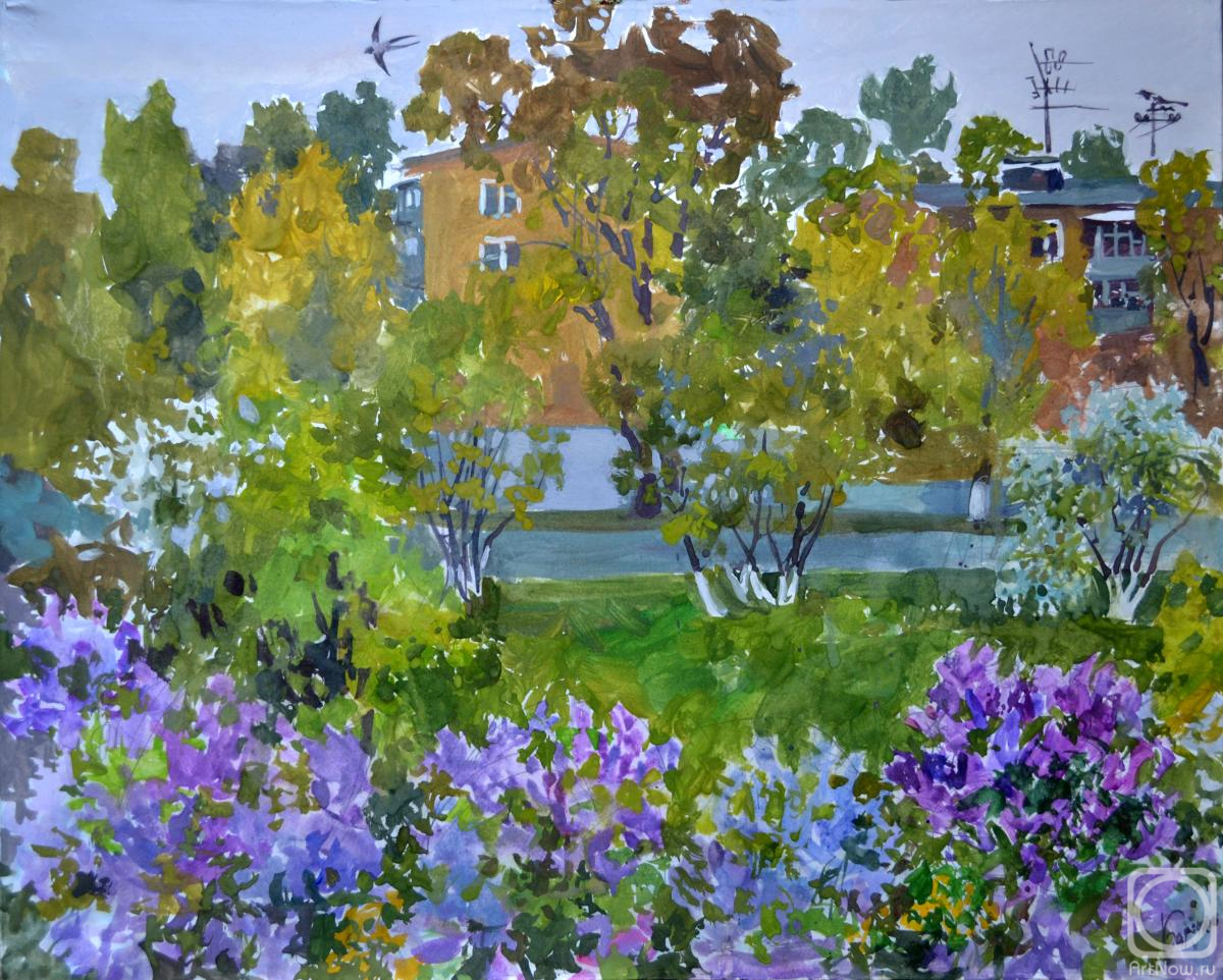 Barsukov Alexey. Lilac blooms