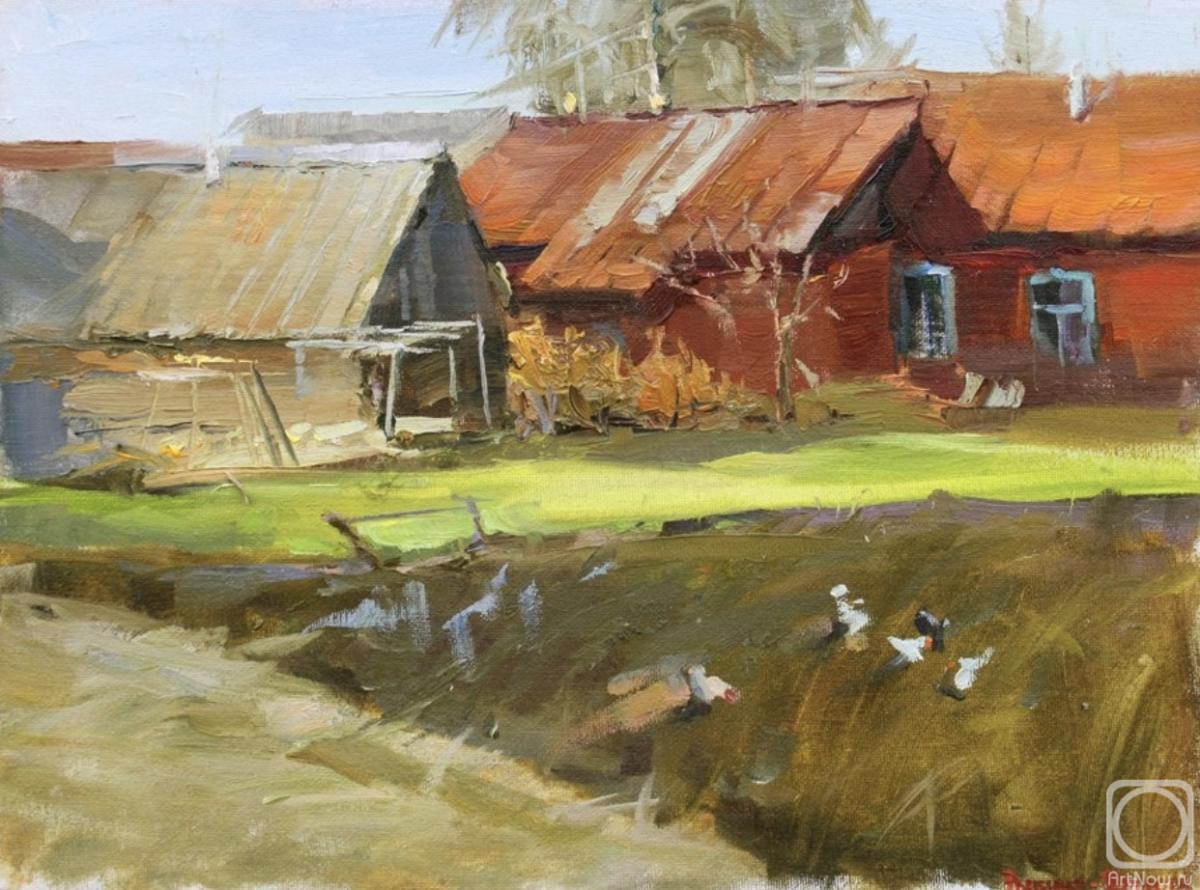 Rybina-Egorova Alena. In the village