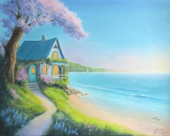 Dream Bay (Painting House On The Sea). Samusheva Anastasiya