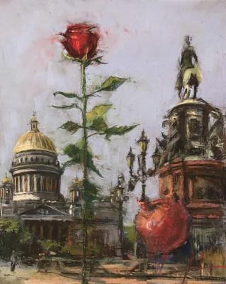 St. Petersburg breath (Pomegranates In Painting). Glazkov Denis