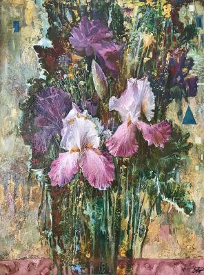 Irises. Series "Flowers as Energy". Lukyanov Sergey