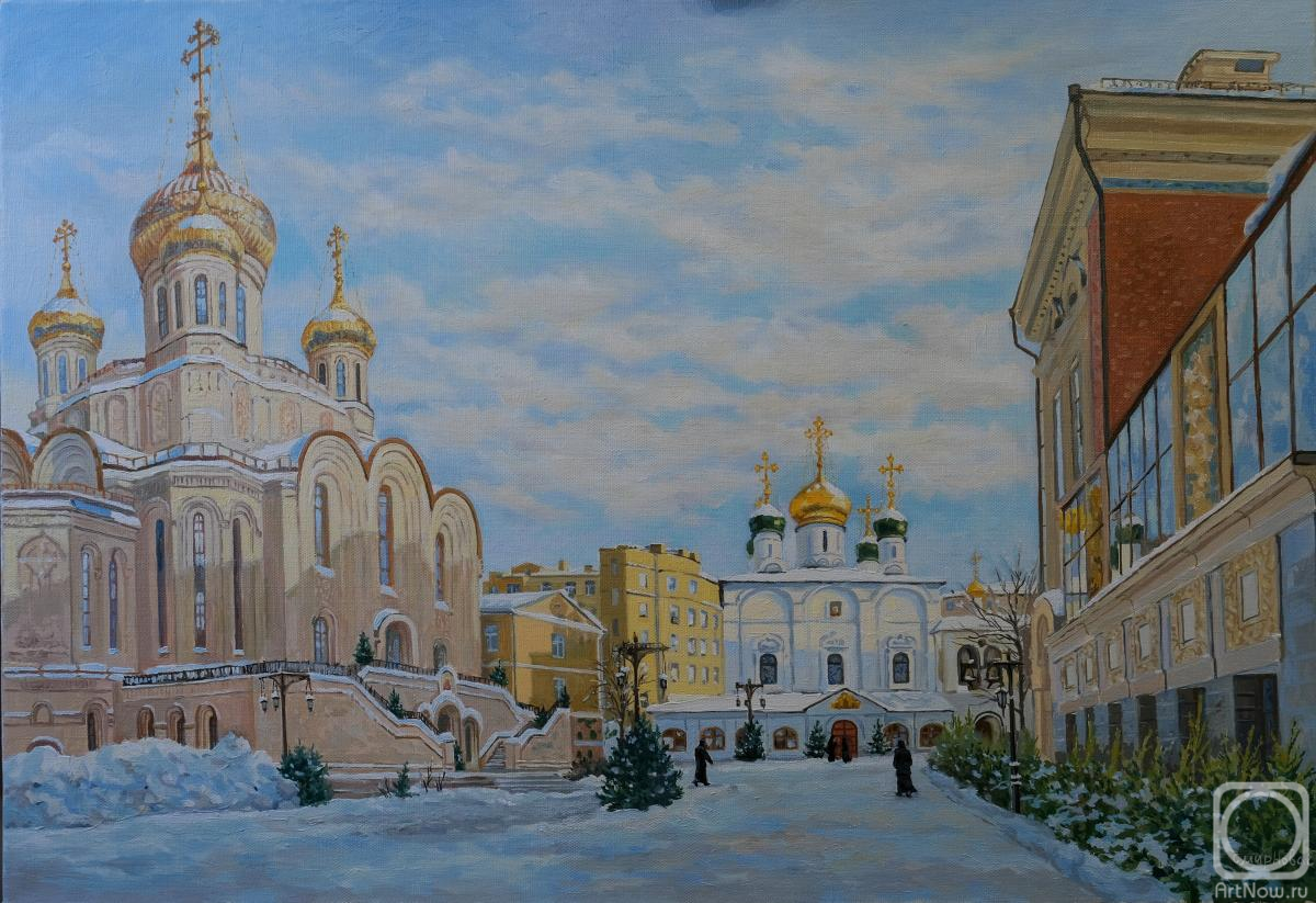 Smirnova-Lvovskaya Ekaterina. Sretensky Monastery in Moscow