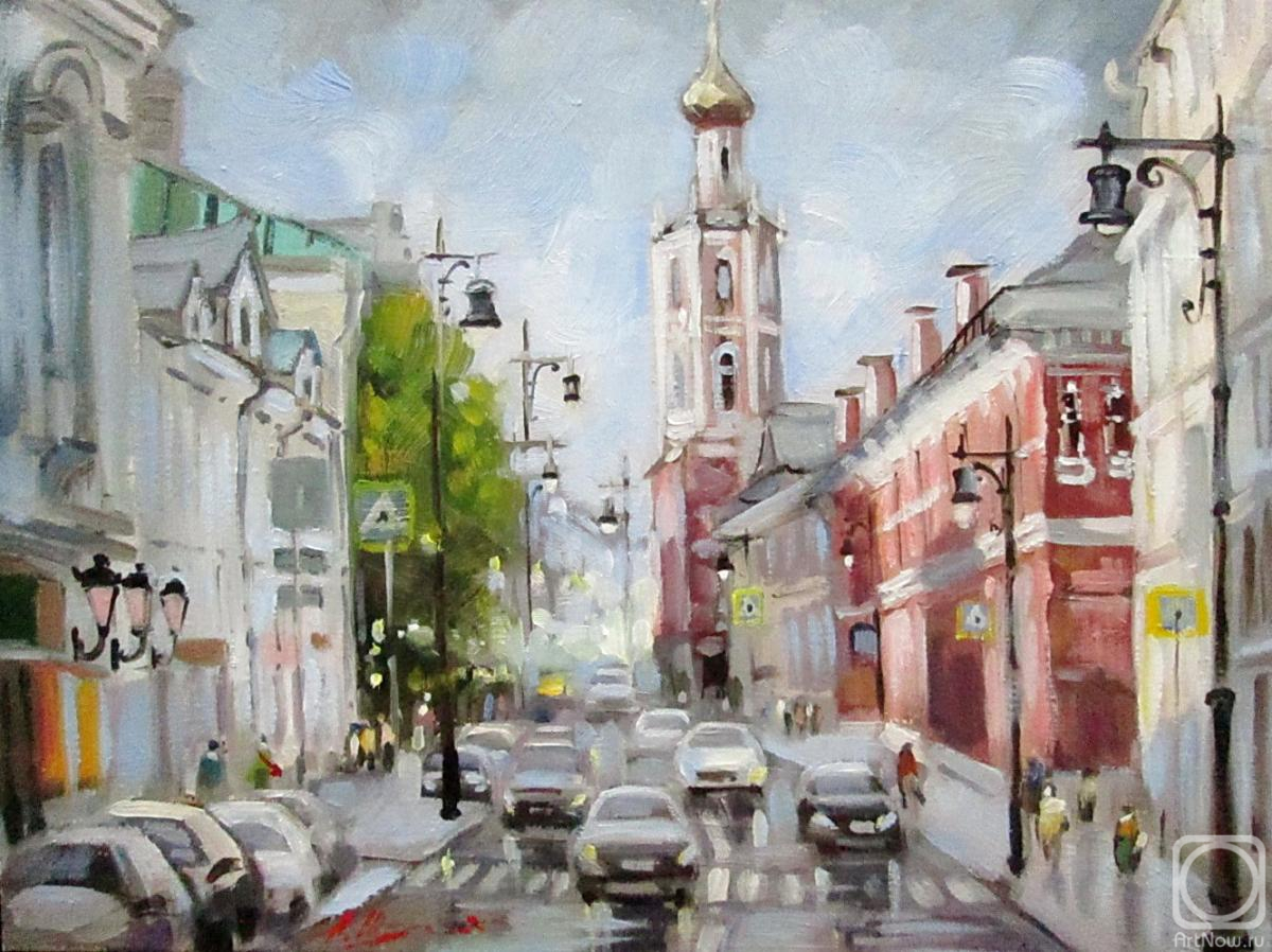 Schubert Albina. Moscow, Petrovka street