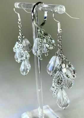 Handmade jewelry set "Drops". Temiraeva Alina