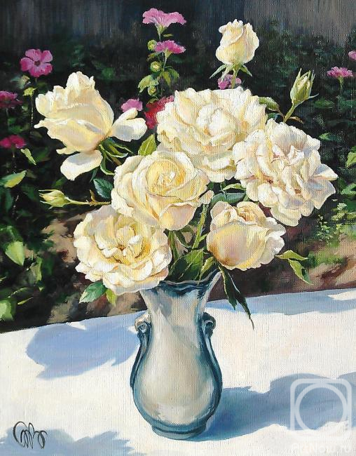 Panasyuk Natalia. White roses