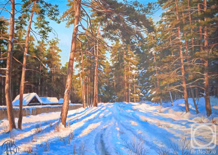 Panasyuk Natalia. Sunny day in the winter forest