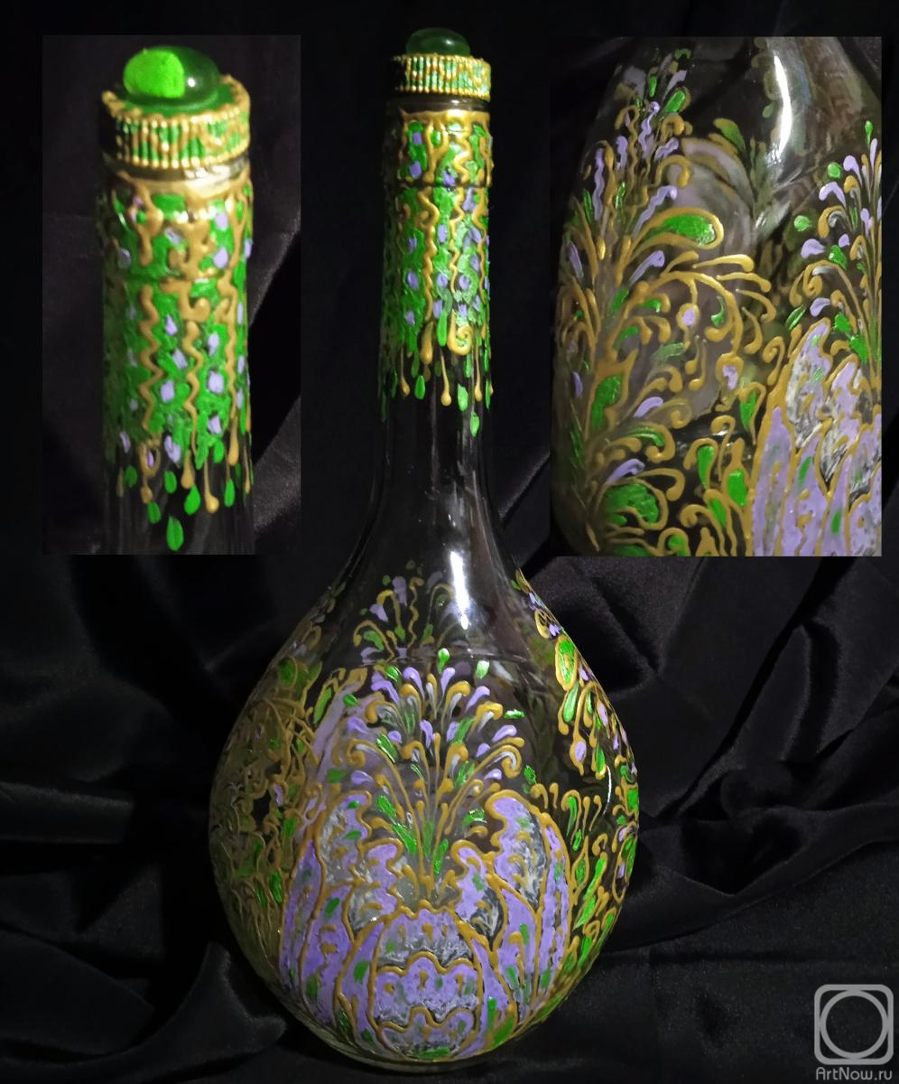 Razumova Lidia. Bottle. Oriental motif