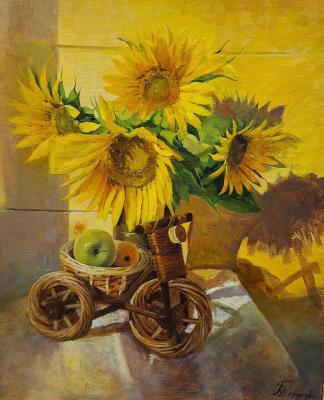 Sunflowers. Borisova-Kupreeva Lyudmila
