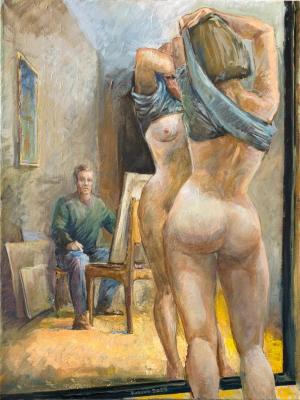 Artist and Muse (Artist And A Muse). Korhov Yuriy