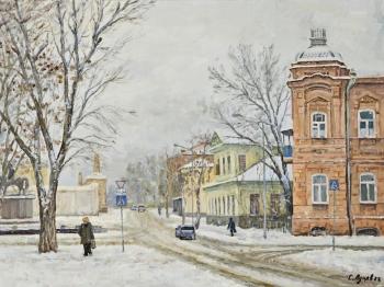 The province. Winter day. Lutsev Sergey