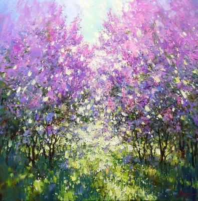 Lilac Garden (Garden In Bloom). Nesterchuk Stepan