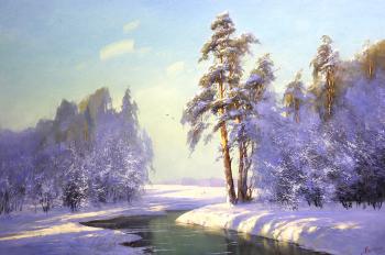 On the first snow (Sparkling Snow). Nesterchuk Stepan