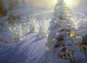 The Morning Before Christmas (Magical Landscape). Nesterchuk Stepan
