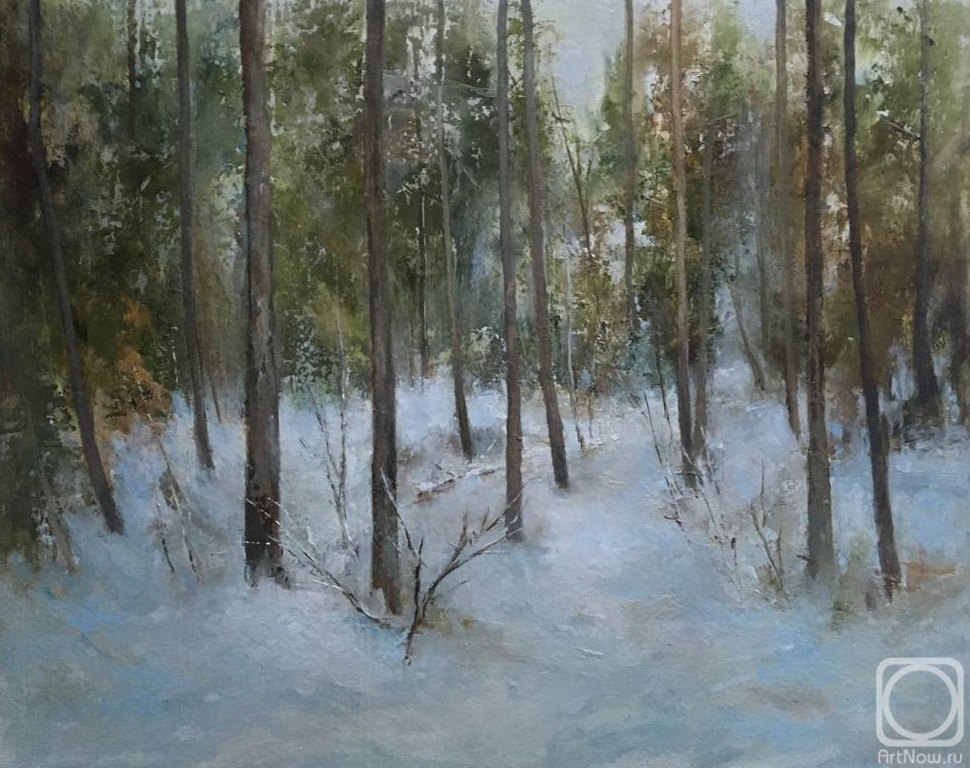 Yudina Elena. Winter Forest (1)