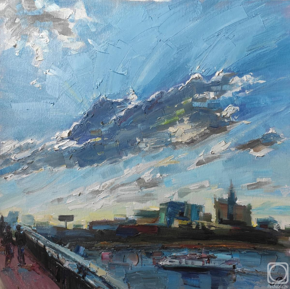 Mihaylenko Alina. Flight of the clouds