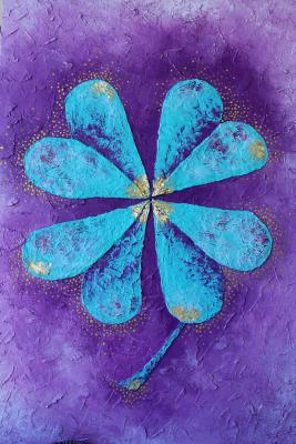 Lucky Clover (Purple Leaves). Prokazyuk Anastasiya