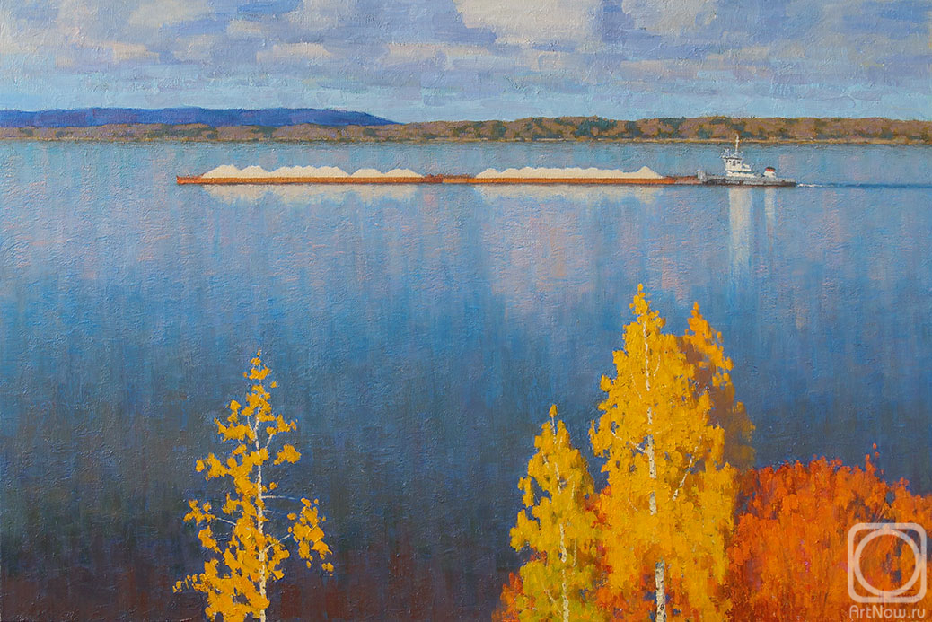 Panov Igor. Along the wide Volga