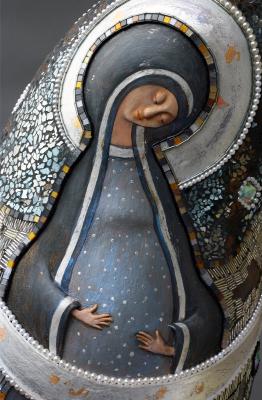 Burning Bush icon (from Russia with love) (Mother S Prayer). Churkina Larisa