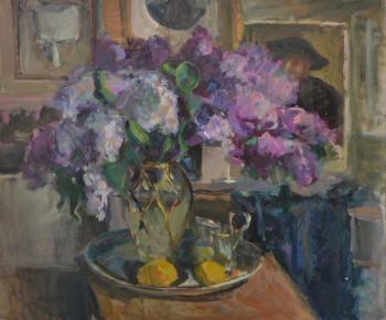 Lilac in the workshop. Fomicheva (Paola) Tatyana