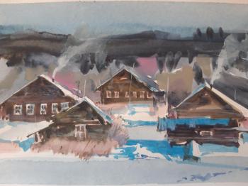 From the series "Karelia" (The Huts). Orlenko Valentin