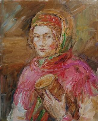 Hostess (Russian Girl Portrait). Novikova Marina