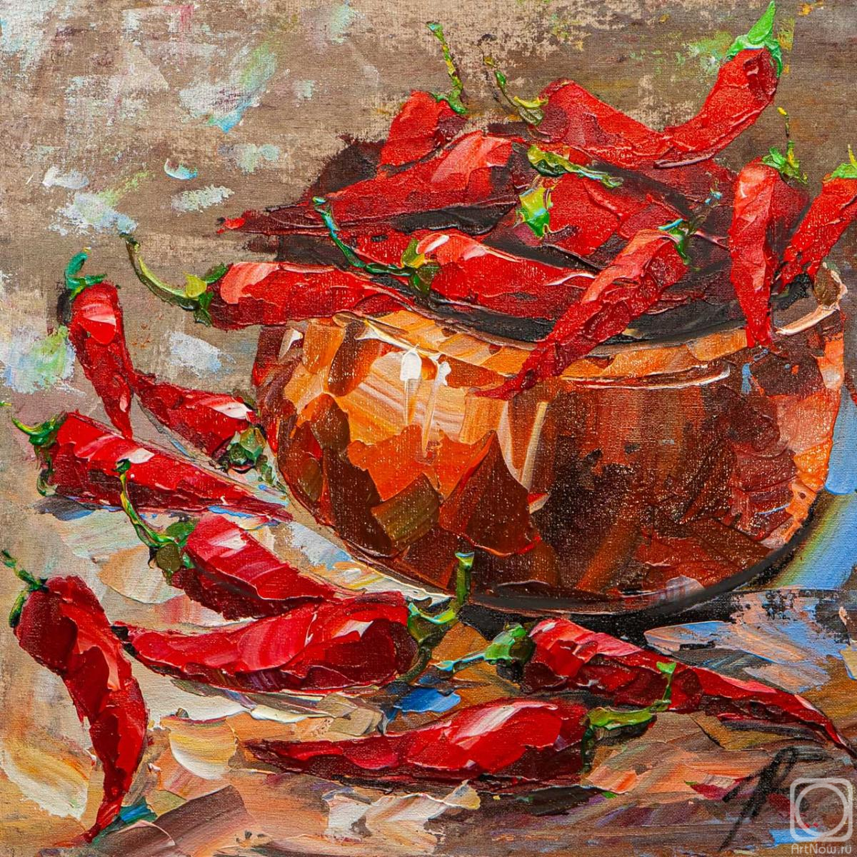 Rodries Jose. Still life with red pepper