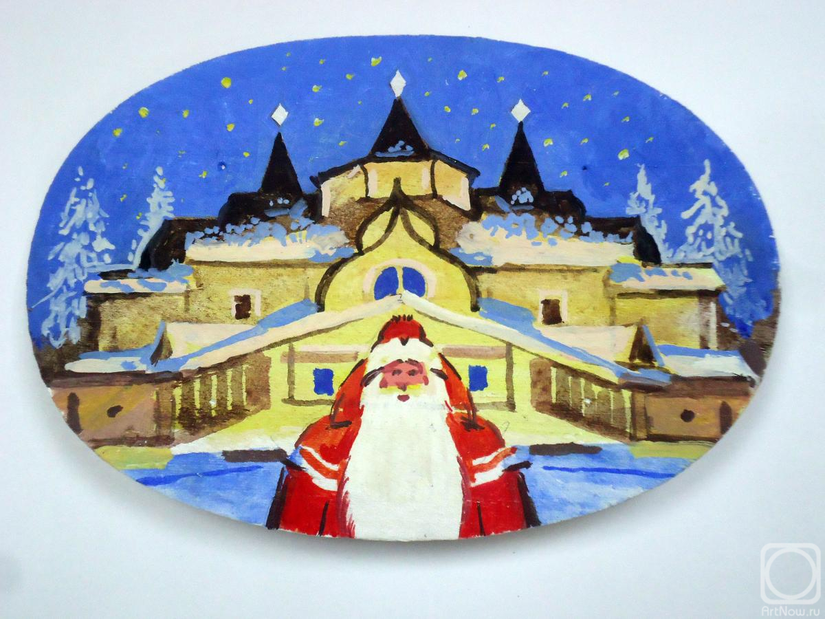 Leonteva Anna. Santa Claus on Votchina