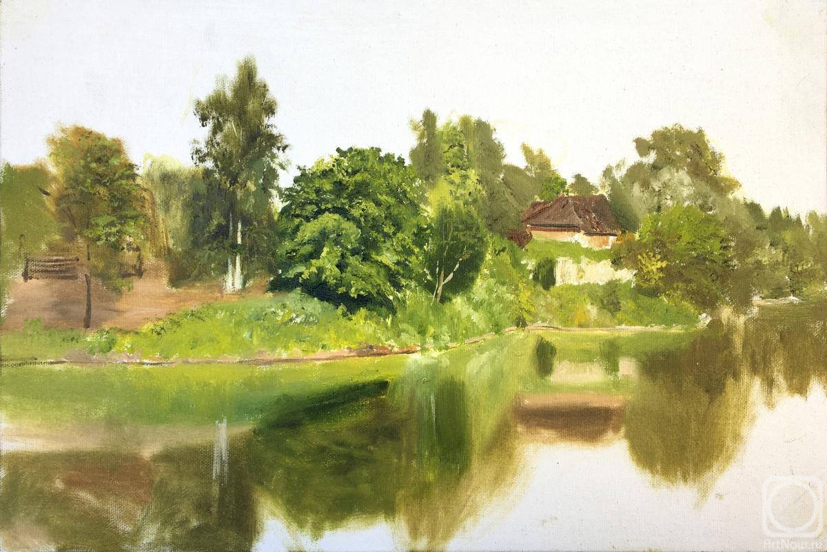 Mashin Igor. Pond in Komyagino