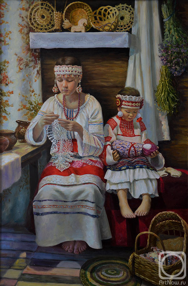Bakaeva Yulia. Everyday life of village life