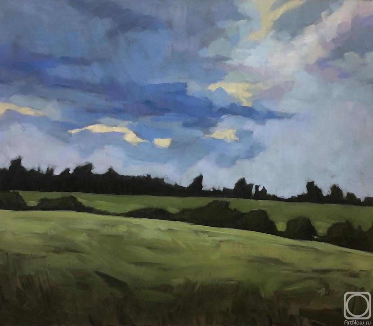 Kienya Anastasiya. Buckwheat field