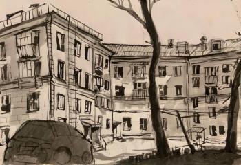 Yard. Kienya Anastasiya