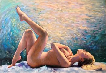 Warm (Nude Oil Painting Interior). Simonova Olga