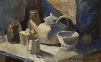 Still life with kettle
