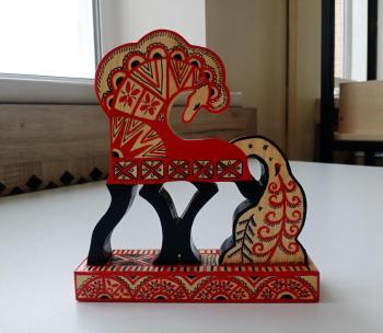 Red horse (Wooden Toy). Gerasimova Natalia