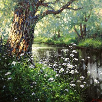 By the river (Goutweed Grass). Nesterchuk Stepan