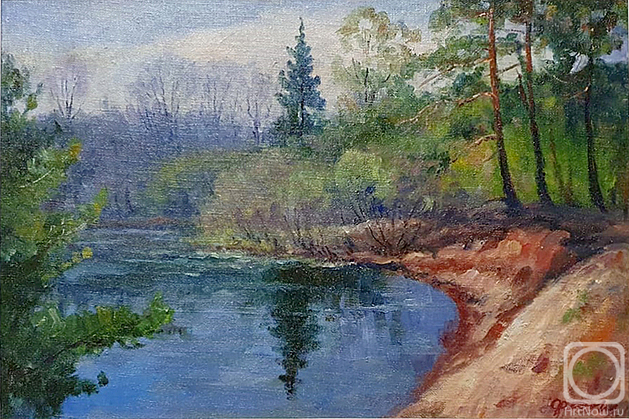 Fedorenkov Yury. Spring day on the lake