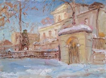 Snowdrifts on Bolshaya Ordynka (An Old Mansion). Novikova Marina