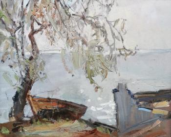 Boat, sea. Kabanihina Elena