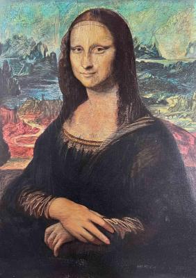 Parisian Mona Lisa. Serebryanskaya Olga
