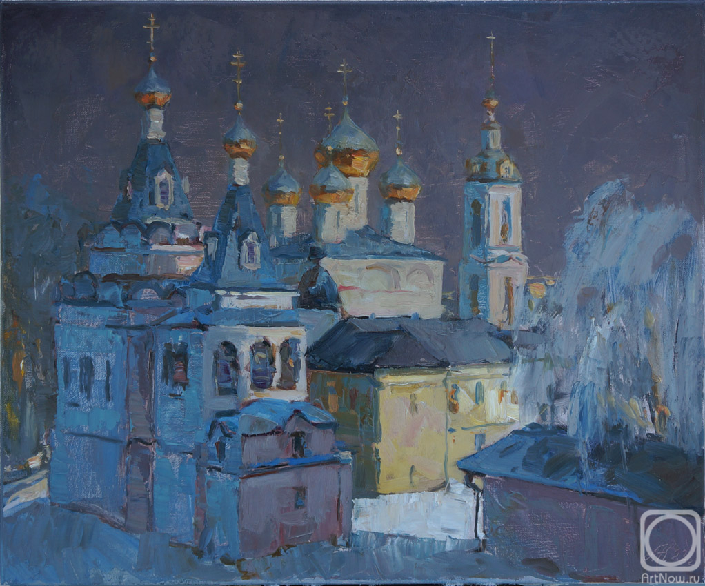 Katyshev Anton. Christmas Eve. Dmitrov Kremlin